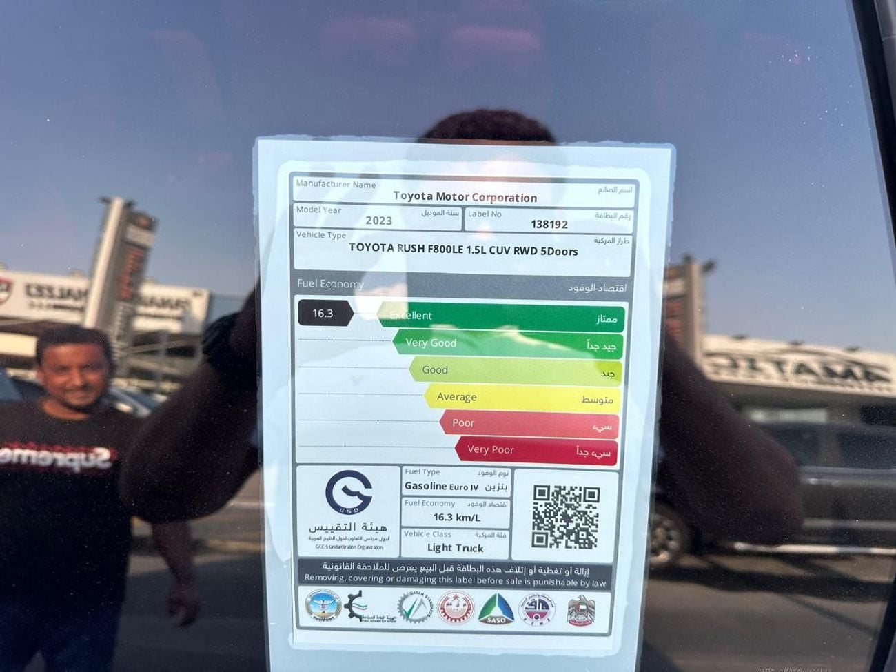 Toyota Rush Toyota Rush 2023 GCC specs