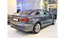 Audi A3 ORIGINAL PAINT ( صبغ وكاله ) Full Service History ( Single Owner!! ) AMAZING Audi A3 1.8 2015 Model!