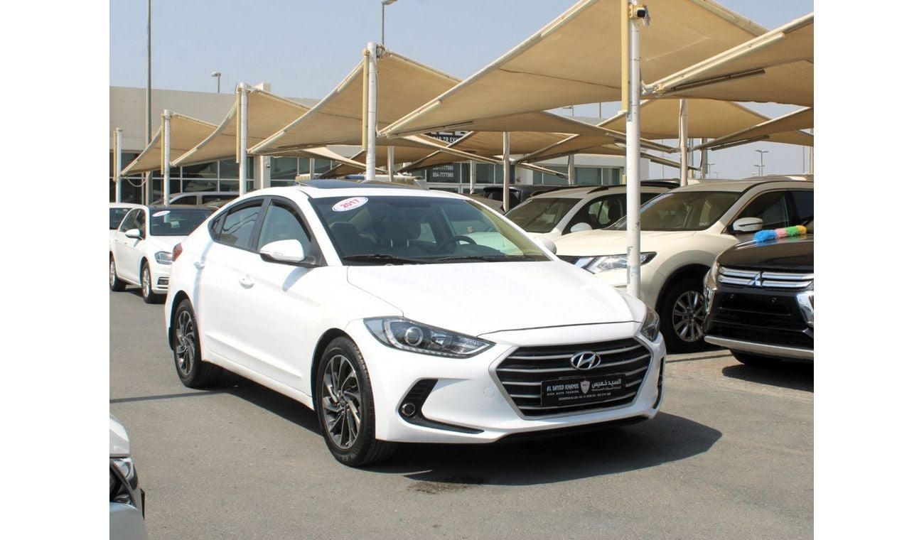 Hyundai Elantra GL High HYUNDAI ELANTRA 2017 - FULL OPTION - ENGINE 1600 CC - ACCIDENTS FREE - GCC