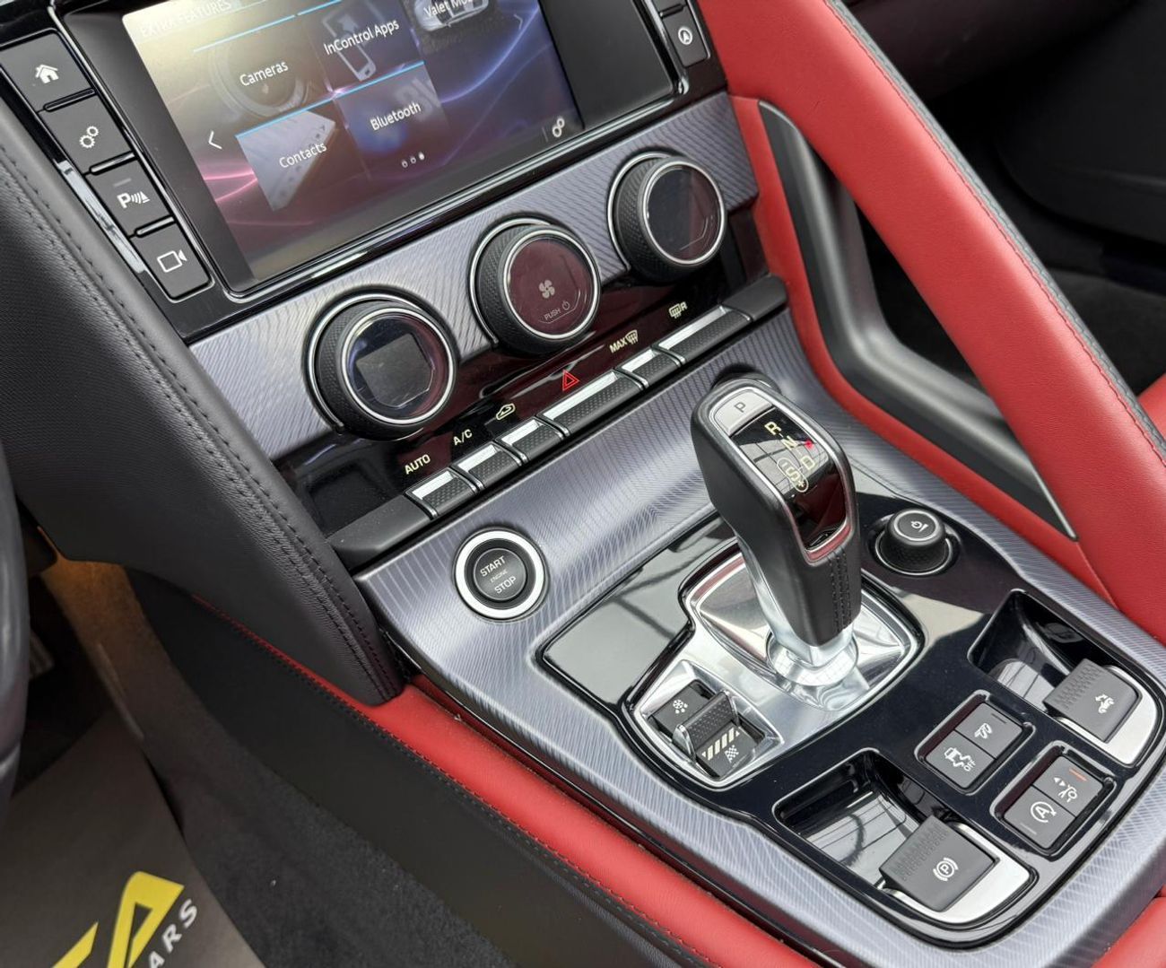 جاكوار F Type R-Dynamic 3.0L (380 HP) Convertible 2018 Jaguar F-Type R-Dynamic, 2027 Jaguar Service Pack, Fully Lo