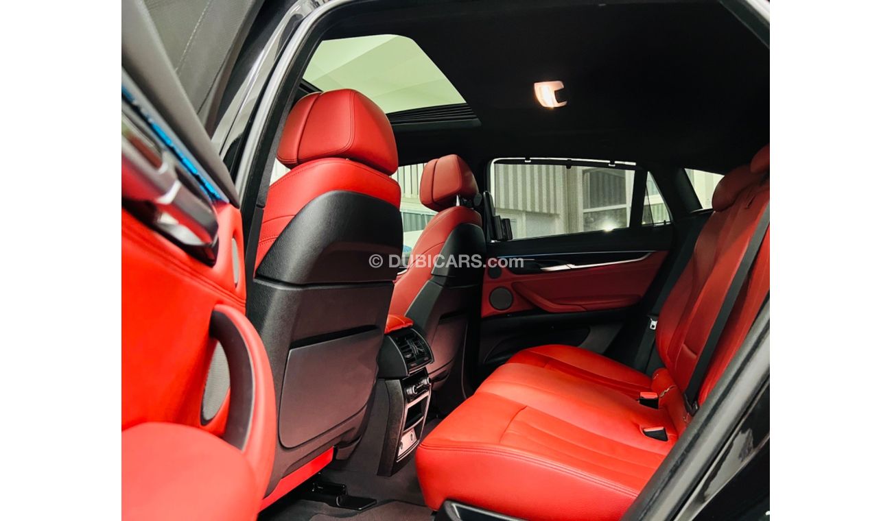 BMW X6 50i M Sport GCC .. FSH .. Perfect Condition .. Original Paint ..