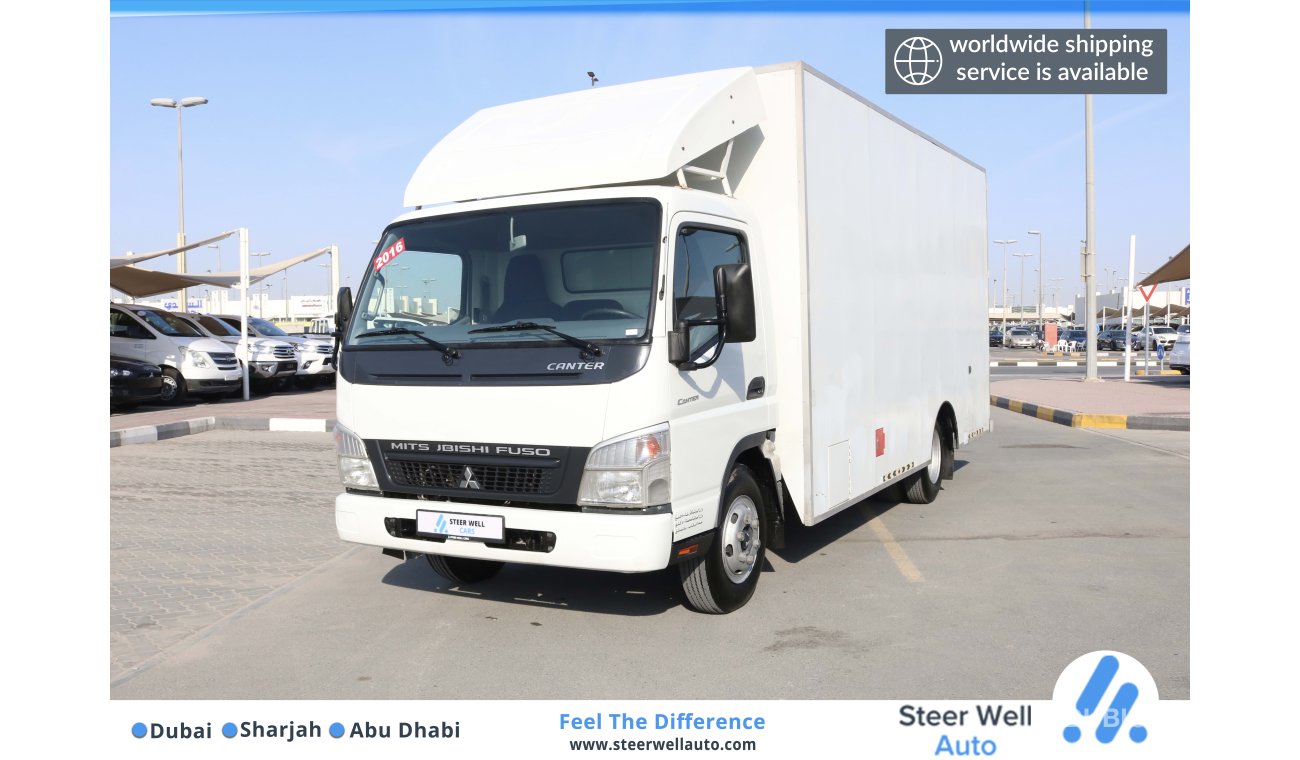 ميتسوبيشي فوسو MITSUBISHI FUSO CANTER 2016 ((INSPECTED PERFECT CONDITION))