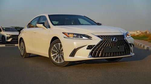 لكزس ES300h مواصفات خليجية | صفر كيلومتر | لكزس ES300 هايبرد | محرك 2.5 لتر هايبرد | فتحة سقف | مقاعد جلد داخلية