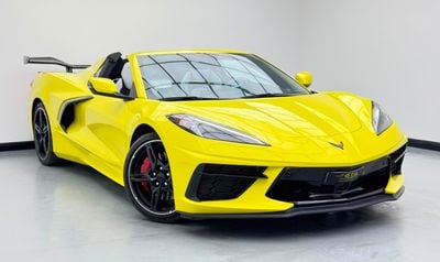 Chevrolet Corvette 2022 Chevrolet Corvette Stingray C8 3LT, 2027 Chevrolet Warranty, Chevrolet Service History, GCC