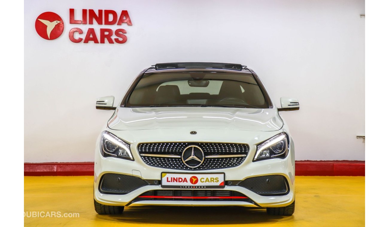 Mercedes-Benz CLA 250 Mercedes-Benz CLA250 AMG 2018 GCC under Warranty with Zero Down-Payment.