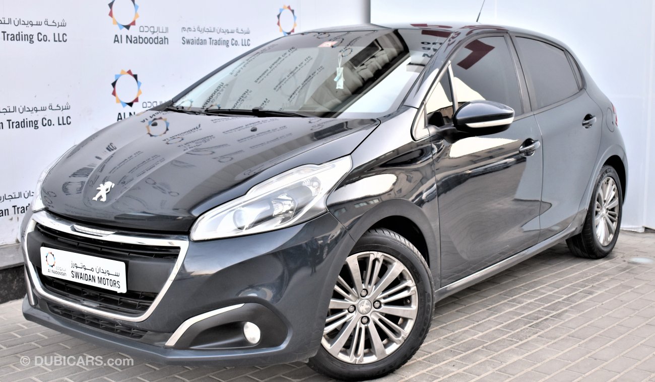 Peugeot 208 1.6L ALLURE 2016 GCC SPECS