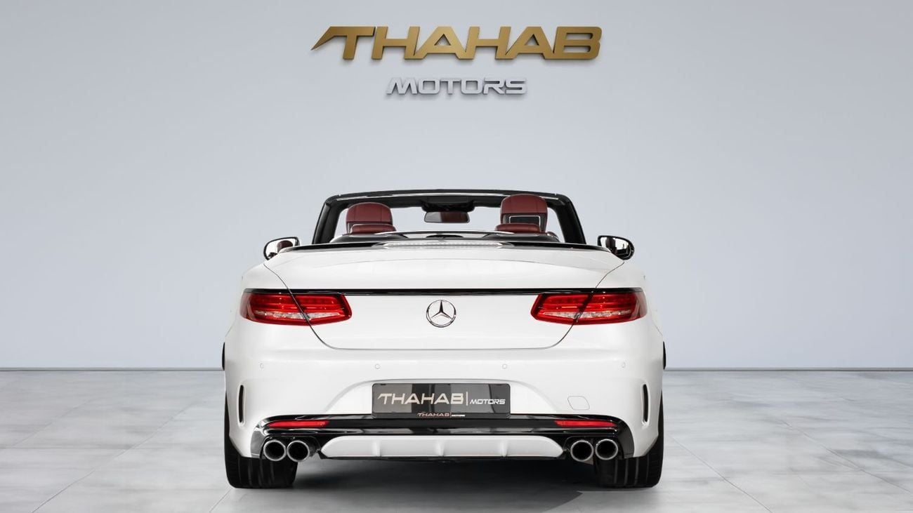 مرسيدس بنز S 500 S-CLASS - 2016 | CABRIOLET CONVERTIBLE | 2-DOOR SOFT-TOP | GCC SPECS | PERFECT CONDITION