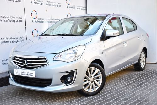 Mitsubishi Attrage AED 479 PM | 1.2L GLX GCC DEALER WARRANTY
