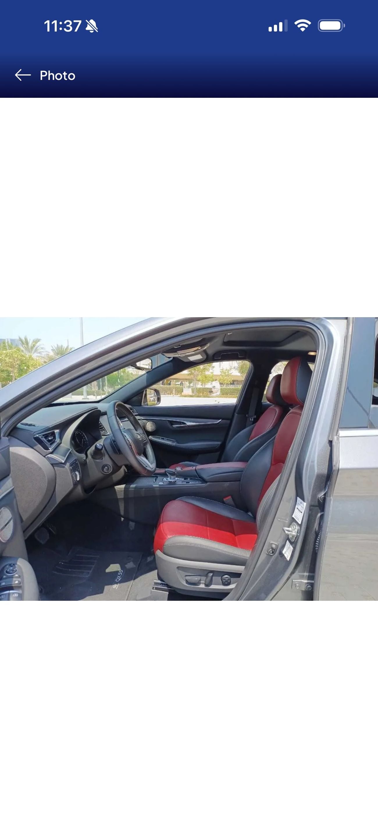 إنفينيتي QX55 SENSORY