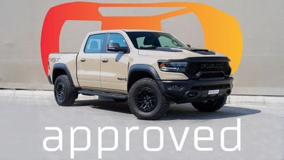 دودج رام فان Ram TRX Pick Up 1500 TRX Sandblast Edition | AED 5,500 PM | Warranty November 2027 | GCC