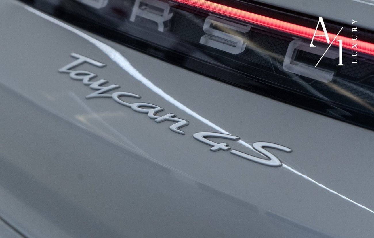 بورش تايكان 2023 Porsche Taycan 4s, With Porsche Warranty, Fully Loaded, Excellent Condition, GCC Spec