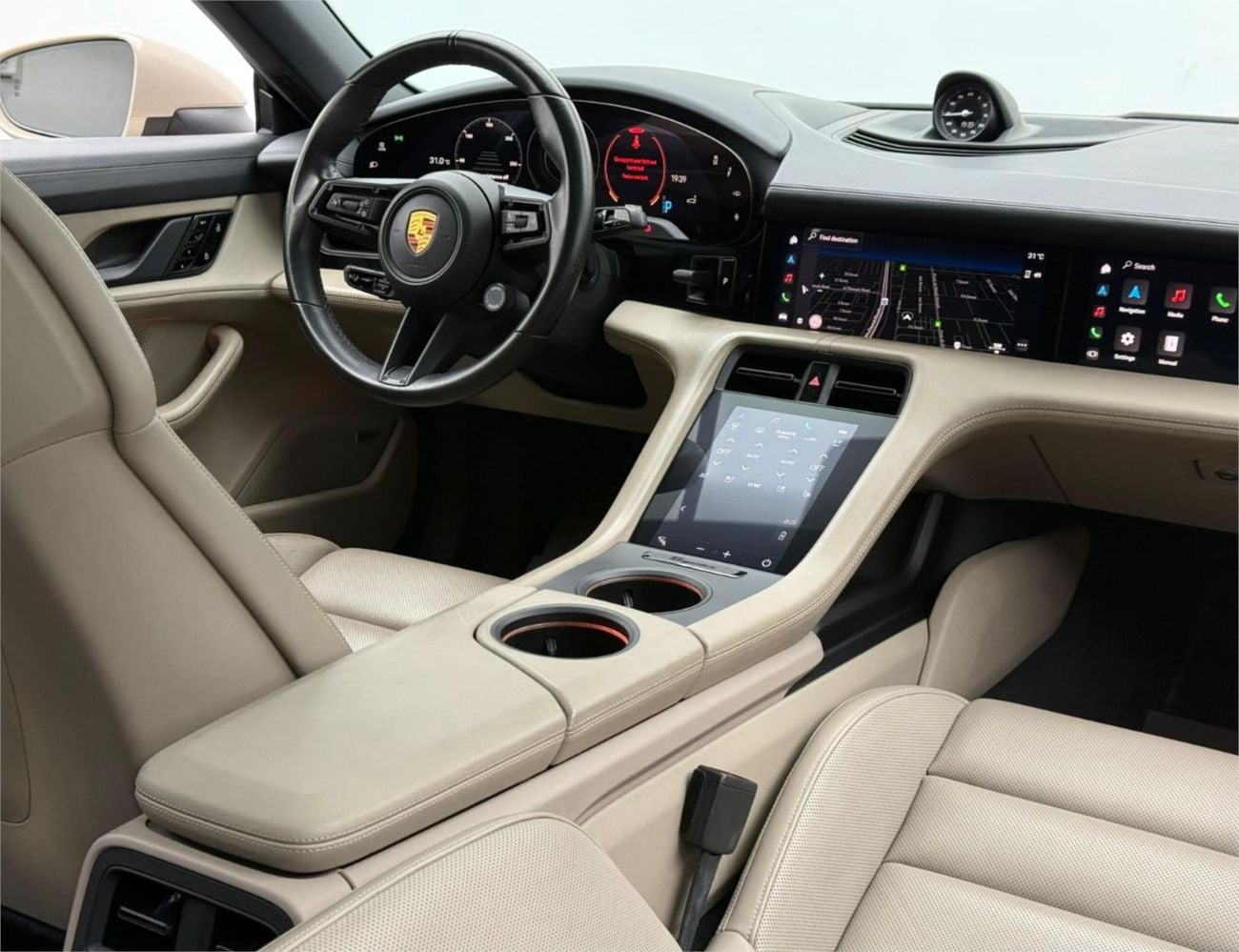 Porsche Taycan 2021 Porsche Taycan 4S, Porsche Battery Warranty+Full Service History, GCC Specs