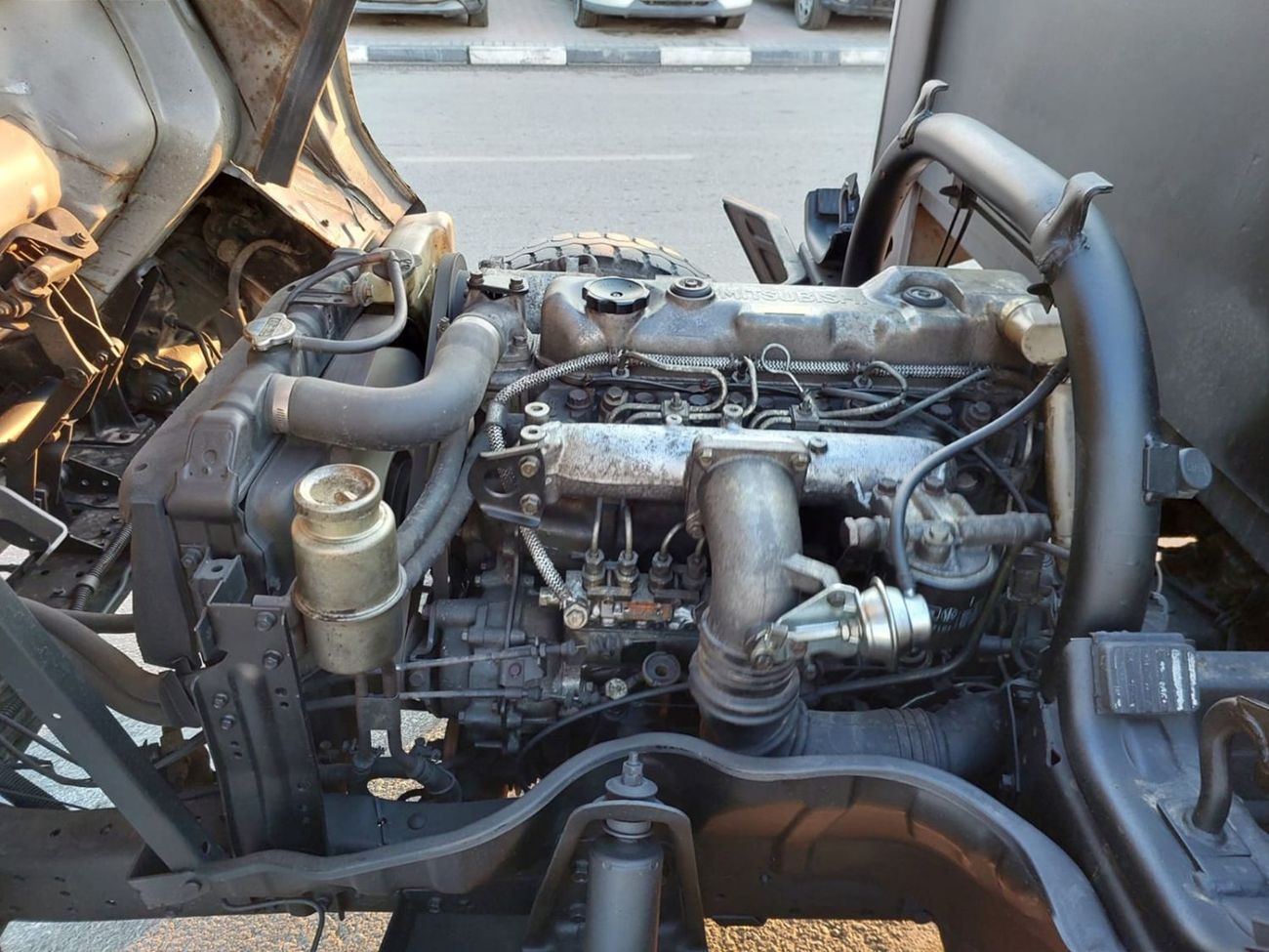 ميتسوبيشي فوسو كانتير MITSUBISHI CANTER TRUCK RHD 1989 MODEL 4.2 L DIESEL MANUAL(PM22881)