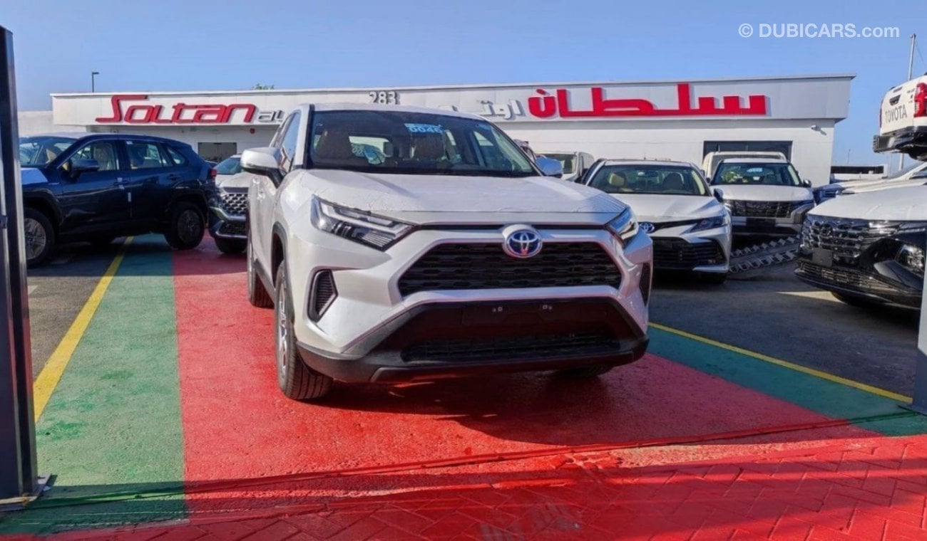 Toyota RAV4 LE Hybrid 2023 Model White Color 2.5L  AWD,,CUV,, 5 doors ,, 5 seats ( for local registration +10%)
