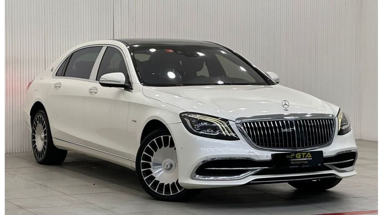 مرسيدس مايباخ s600 مايباخ 2018 Mercedes-Benz S650 Maybach, 1 Year Warranty, Full Gargash Agency Service History, GCC