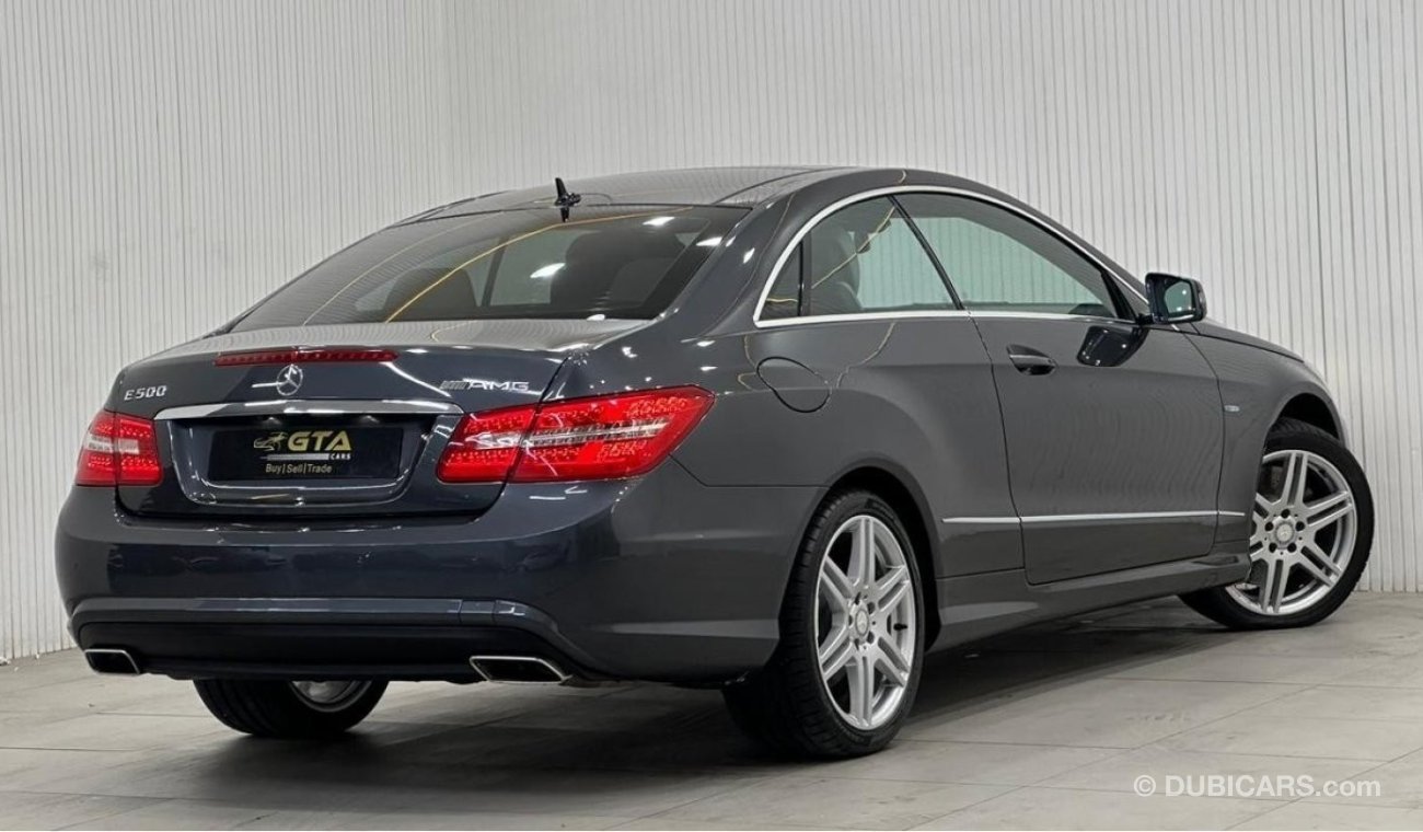 مرسيدس بنز E 500 Std 2012 Mercedes Benz E500 AMG Coupe, Service History, Excellent Condition