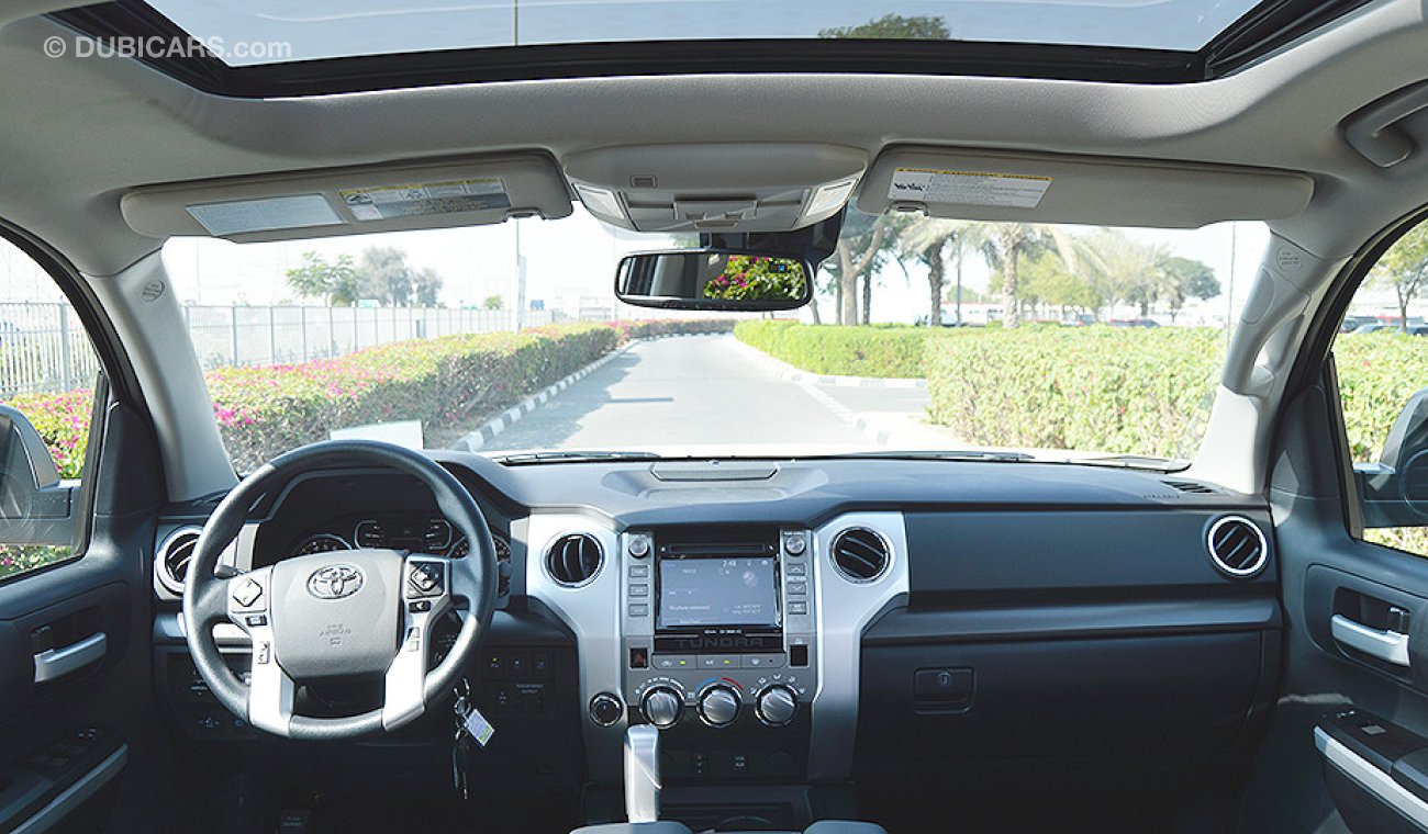 Toyota Tundra 2019 Crewmax SR5, 5.7L V8 4X4, 0km with 6 Years or 200,000km Warranty + 1 Free Service