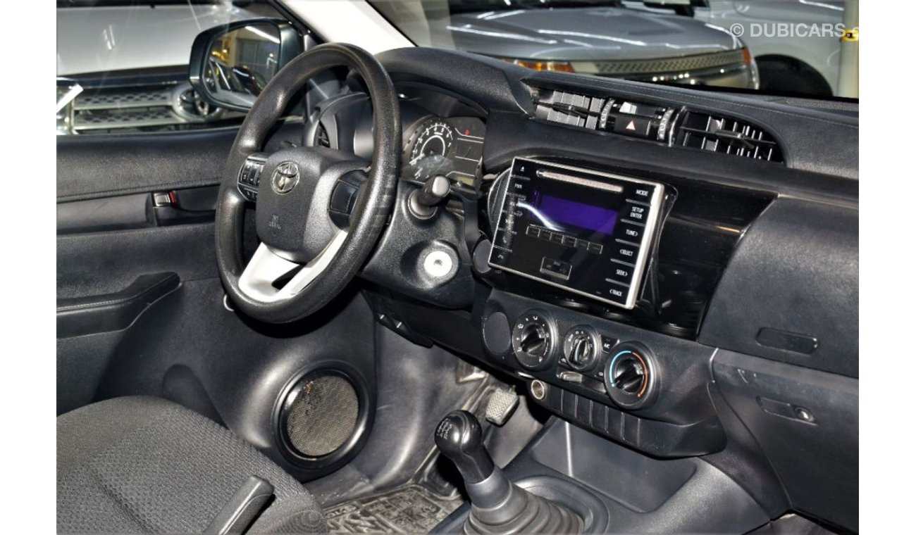 تويوتا هيلوكس AMAZING Utility Pickup! Toyota Hilux GL 2016 Model!! in White Color! GCC Specs