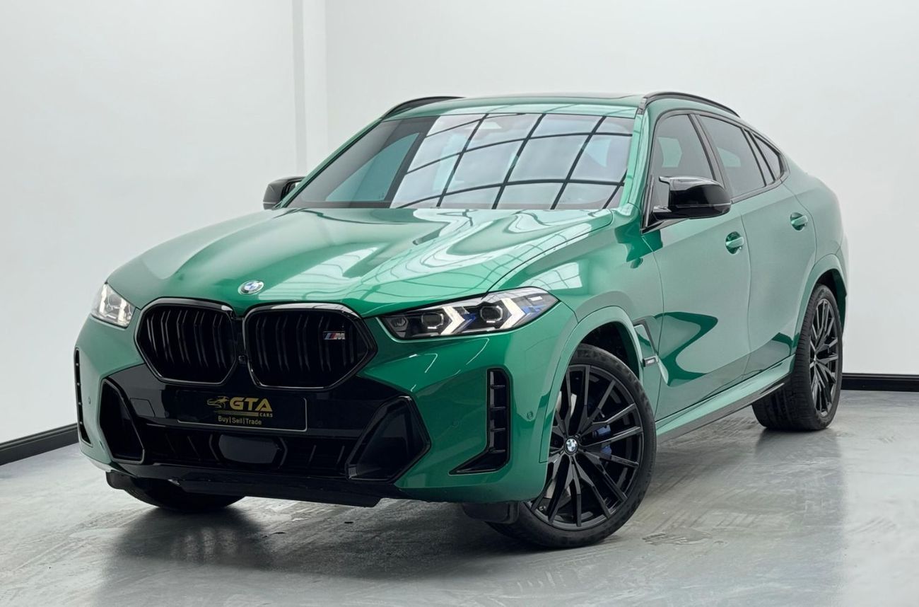 BMW X6 2024 BMW X6 M60i xDrive, Full PPF, 2028 BMW Agency Warranty & Service Contract, Agency FSH, GCC