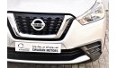 Nissan Kicks AED 1076 PM | 1.6L S GCC DEALER WARRANTY