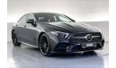 مرسيدس بنز CLS 350 Premium+ (AMG Package) | سنة ضمان مجانية | نسبة التمويل 1.99% | خالية من أضرار الفيضانات