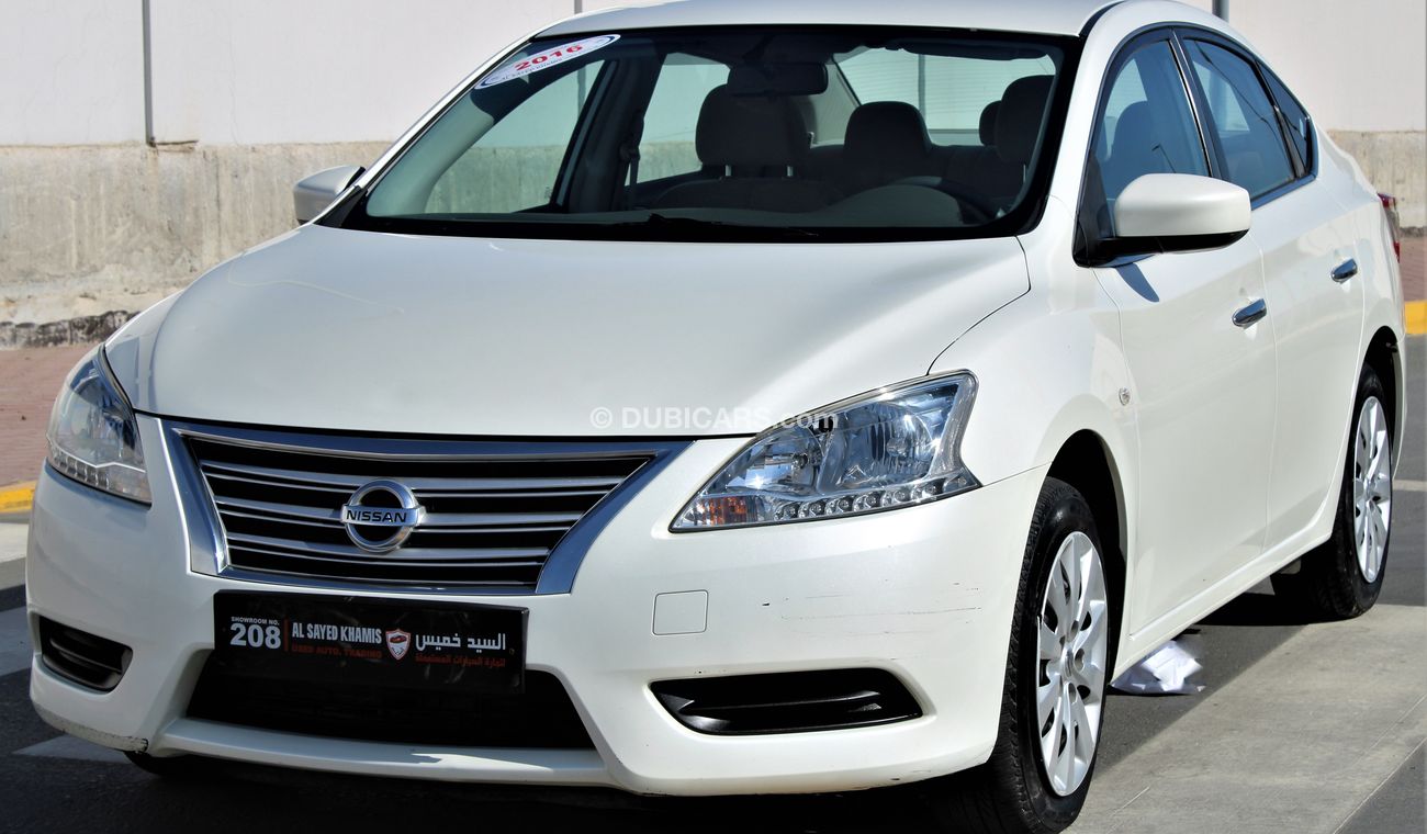 Nissan Sentra Nissan Sentra 2016 GCC 1.8 in excellent condition without accidents, very clean from inside and outs
