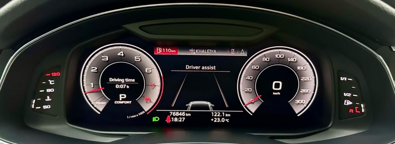 Audi A7 55 TFSI quattro S-Line Style & Comfort package GCC .. FSH .. Original Paint ., S line .. Perfect Con