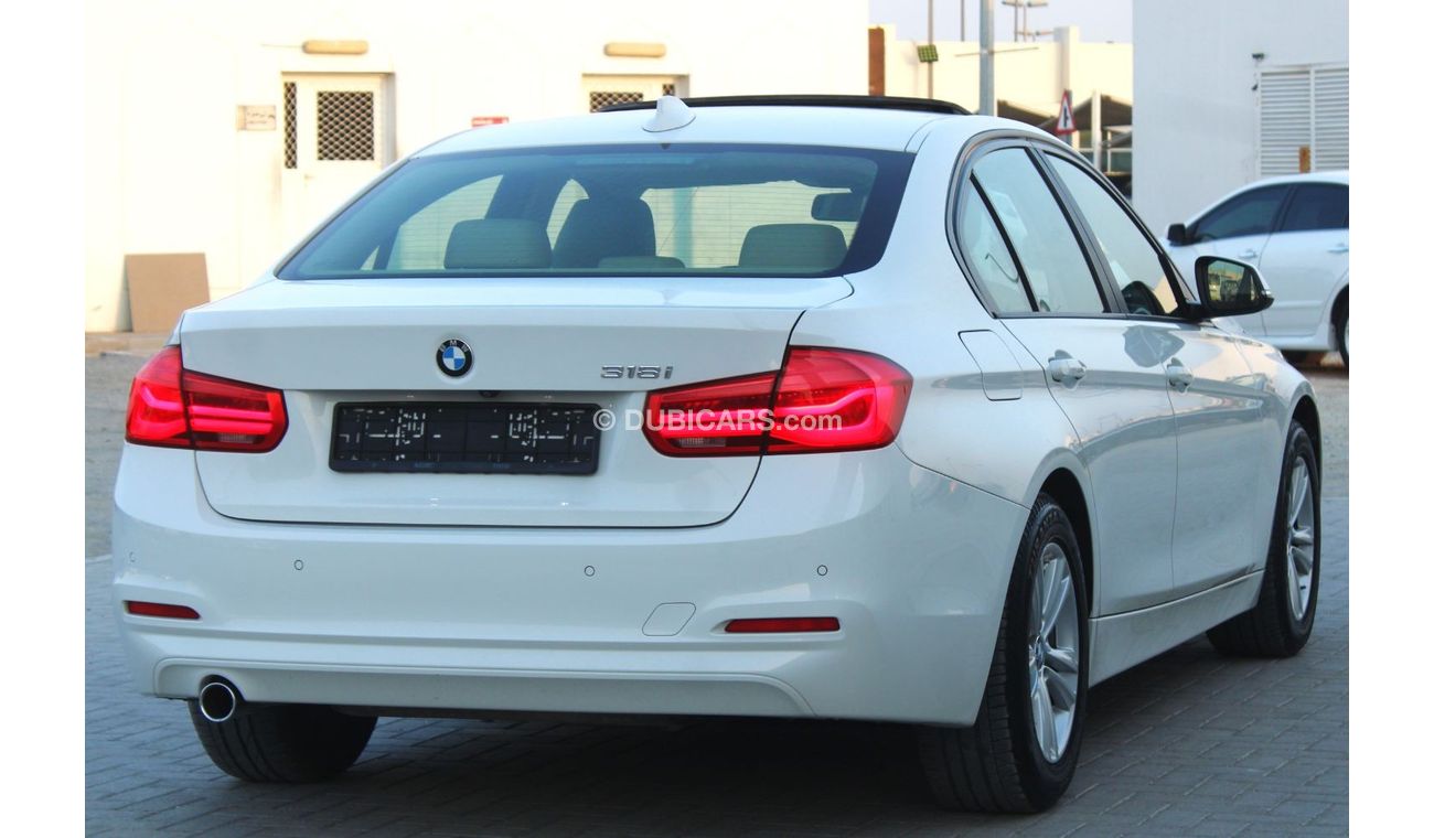 BMW 318i Exclusive BMW 318 GCC 2018 in excellent condition
