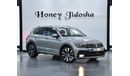 Volkswagen Tiguan EXCELLENT DEAL for our Volkswagen Tiguan R-Line 4Motion ( 2019 Model ) in Beige / Silver Color GCC S
