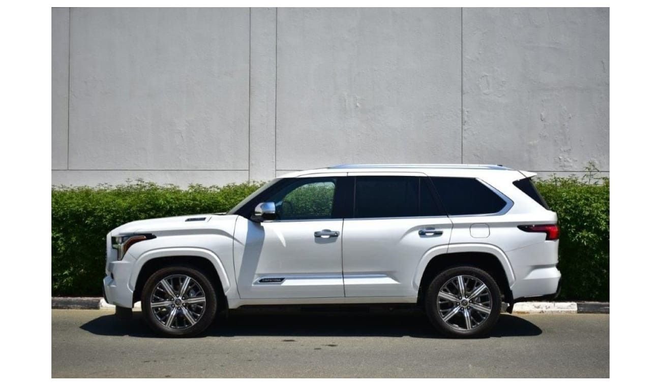 تويوتا سيكويا 2024 TOYOTA SEQUOIA CAPSTONE HYBRID V6 3.5L TURBO 4WD 7-SEATER AUTOMATIC