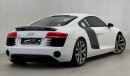 أودي R8 2014 Audi R8 Coupe V8, Service History, Carbon Fiber Package, Excellent Condition, GCC