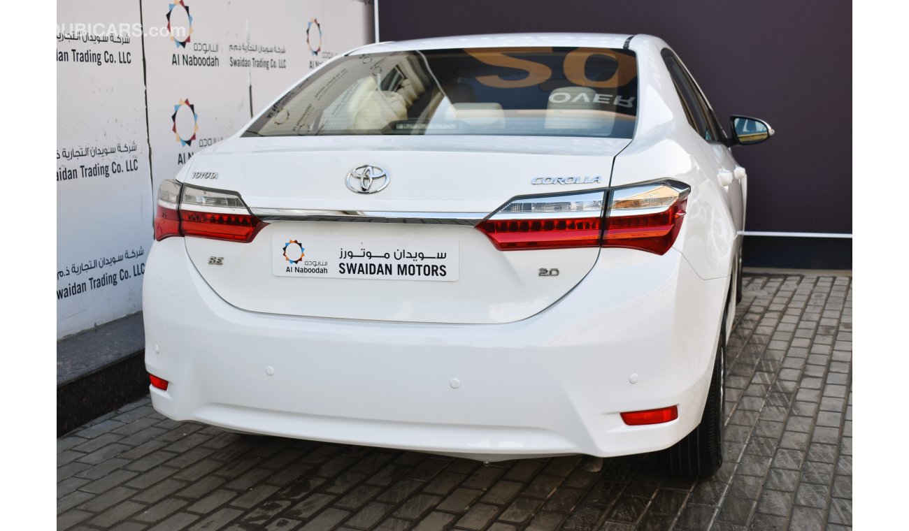 Toyota Corolla AED 879 PM | 2.0L SE GCC DEALER WARRANTY