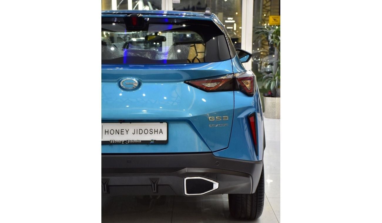 GAC GS3 Emzoom EXCELLENT DEAL for our GAC GS3 EMZOOM 1.5 L ( 2025 Model ) in Blue Color GCC Specs