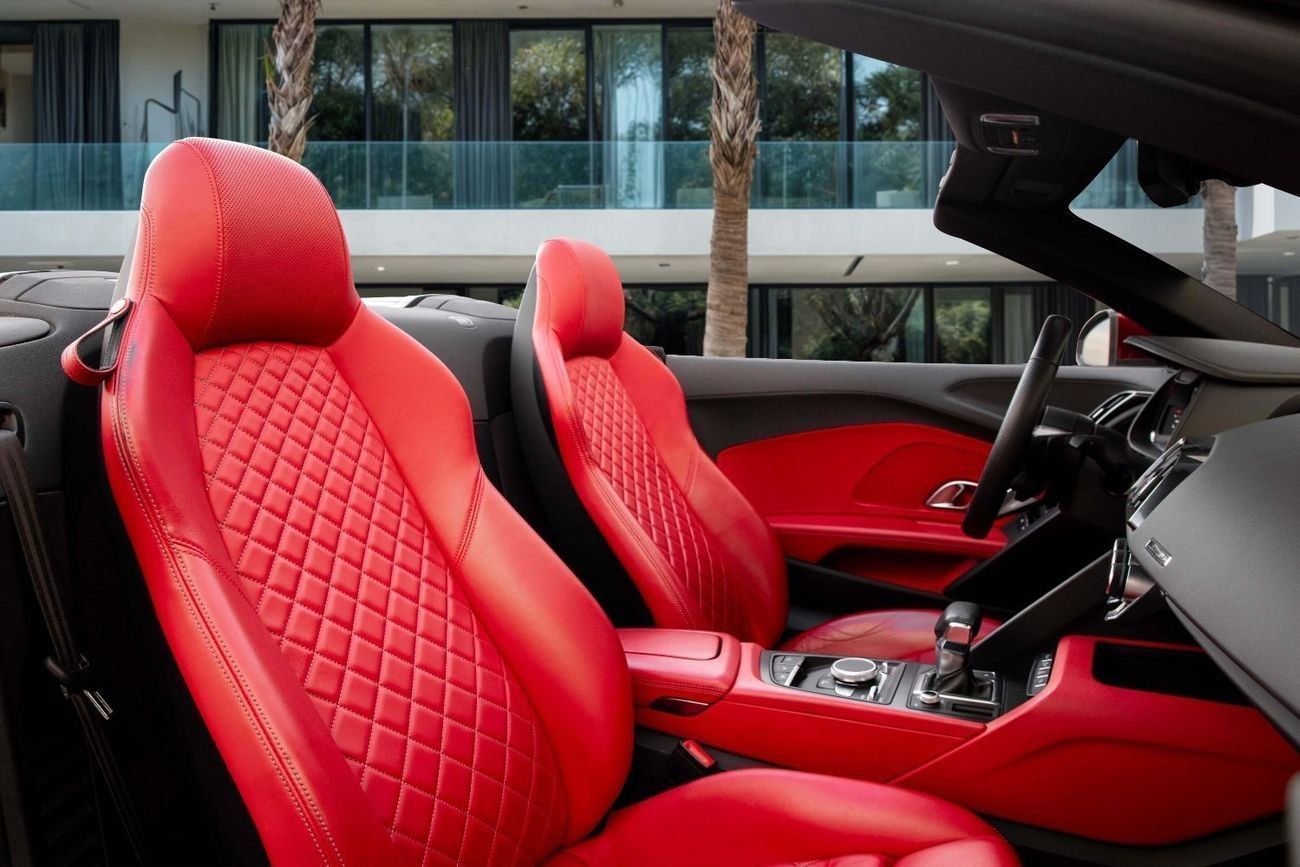 أودي R8 10,869 P.M | 0% Downpayment | R8 | SPYDER | V10 | EXCELLENT CONDITION!