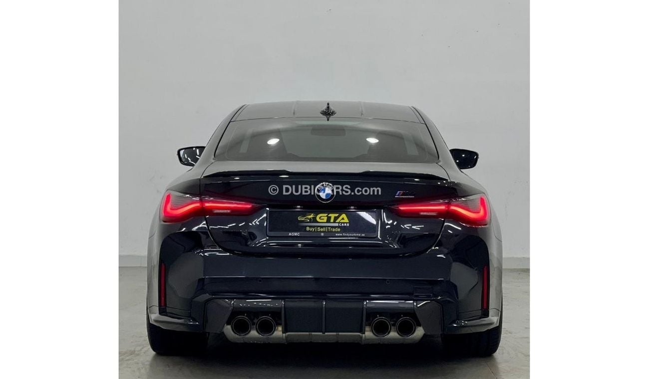 BMW M4 2021 BMW M4 Competition, M Exterior Package Carbon, Full Service History, Warranty, GCC