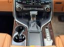 Lexus LX600 Lexus LX 600 twin turbo Model 2025 fuel petrol cylinder 6 white colour outside and interior orange