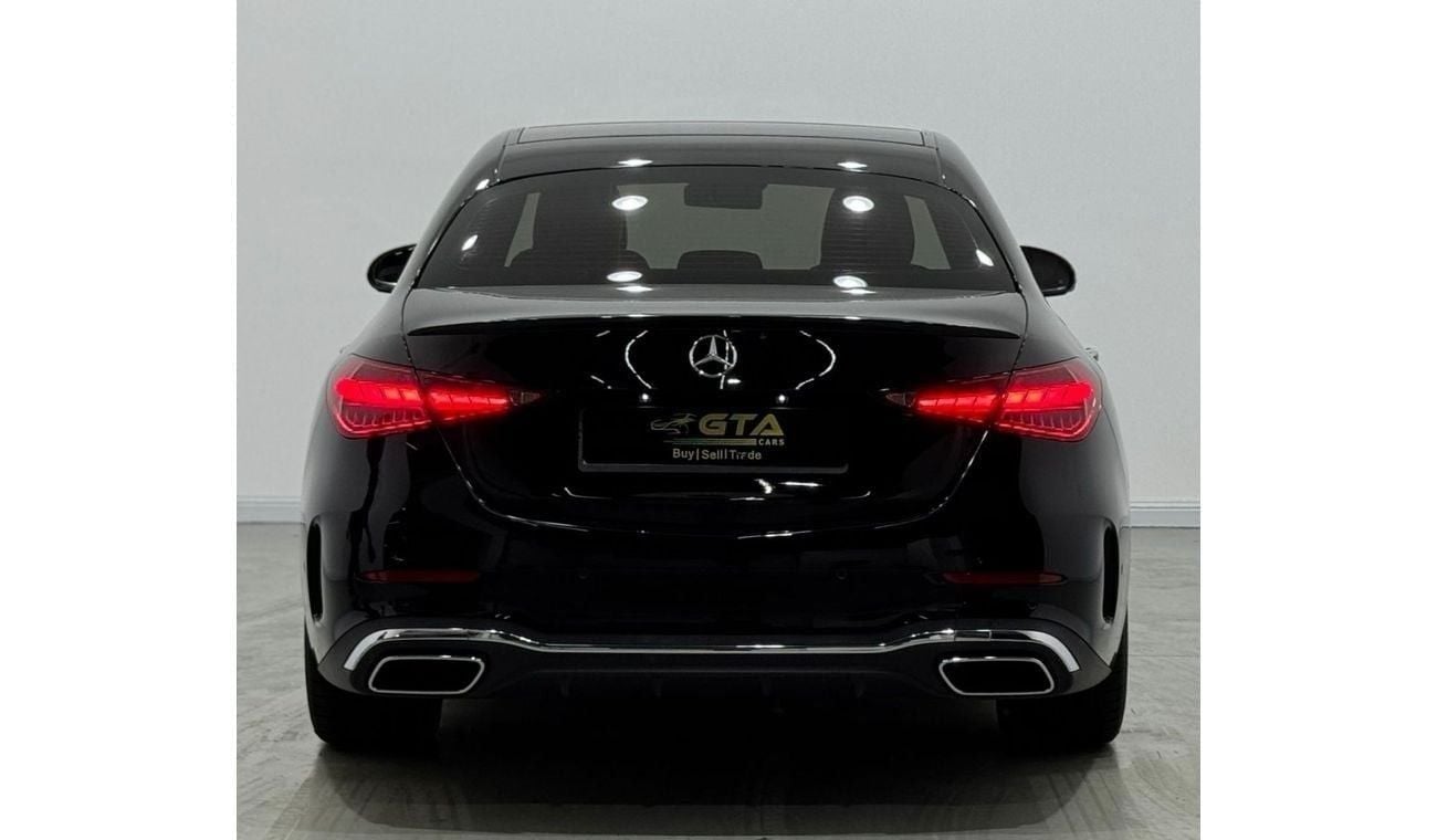 مرسيدس بنز C 200 Premium 2.0L 2024 Mercedes Benz C200 AMG, 2027 Mercedes Warranty, Very Low Kms, GCC