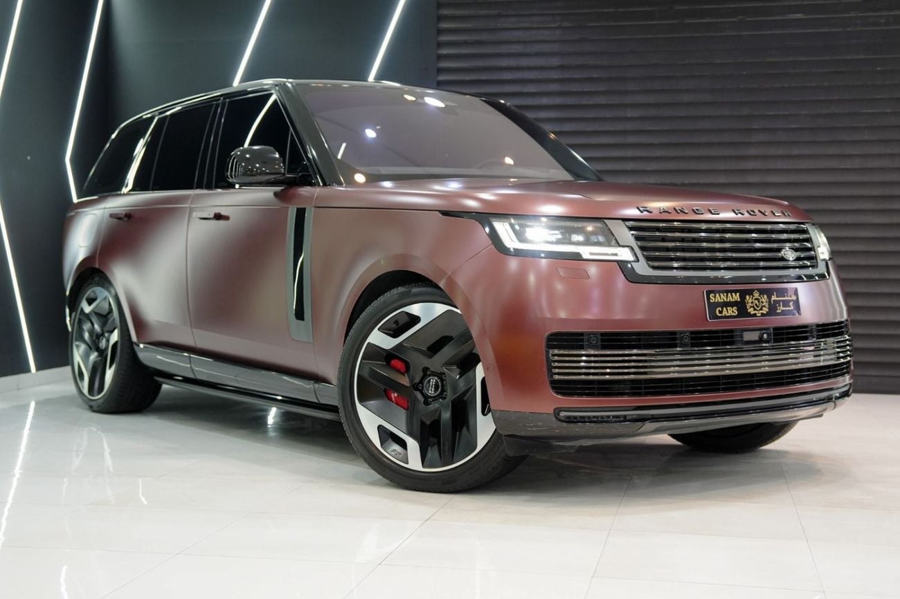 لاند روفر رينج روفر Vogue SV, Rear Entertainment Display, Two-Tone Interior, Al Tayer Warranty + Service
