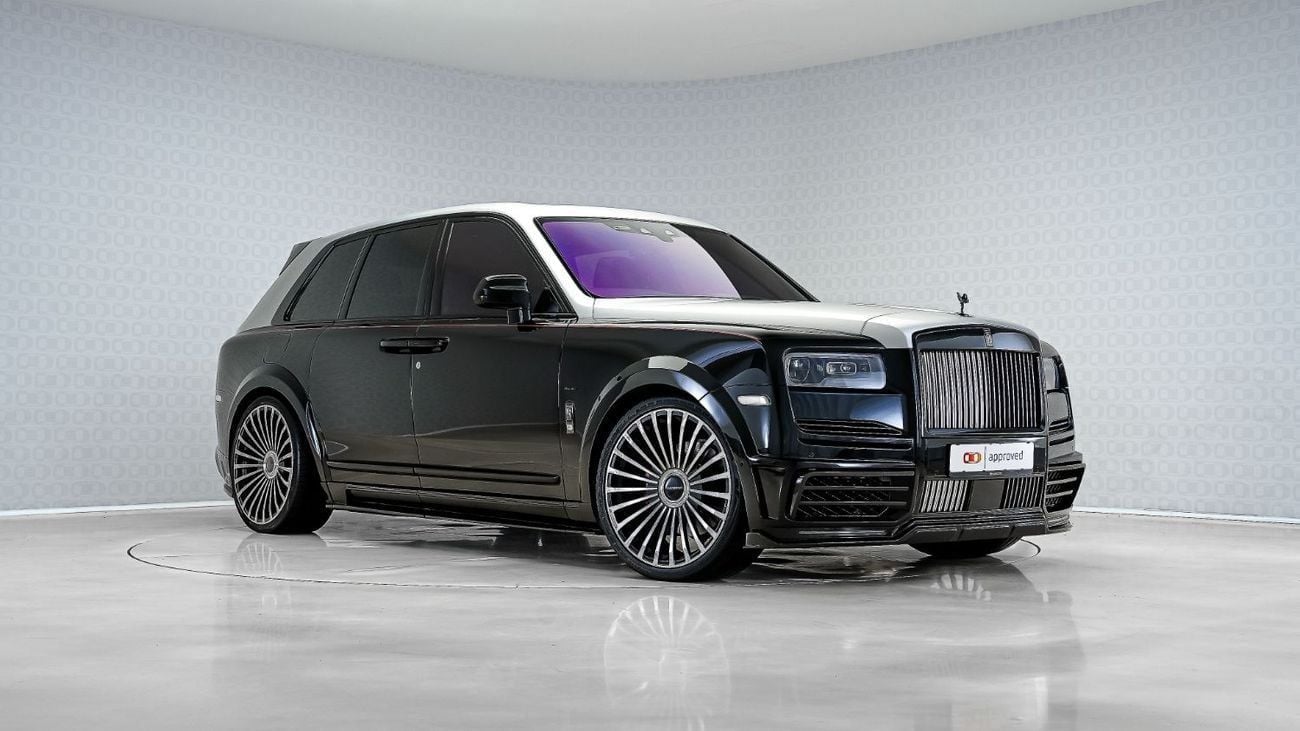 Rolls-Royce Cullinan Special Offer | AED 29,701 PM | Up to 3 Years Warranty Unlimited | Cullinan Black Badge Mansory Kit