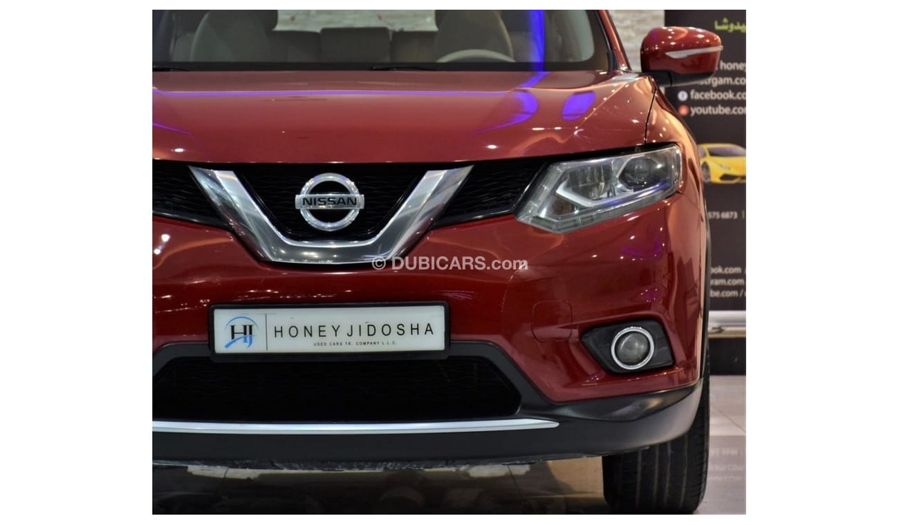 Nissan XTrail EXCELLENT DEAL for our Nissan XTrail 2.5 SL 2016 Model!! in Red Color! GCC Specs