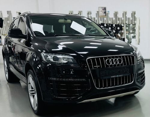 Audi Q7 TFSI quattro S-Line GCC .. FSH .. V6 .. S line .. Top Range .. Perfect Condition