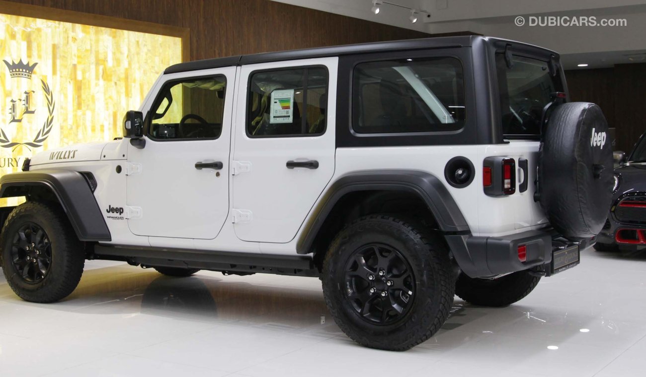 جيب ويليز 2020 Wrangler Unlimited Willys 4x4,GCC,WARRANTY