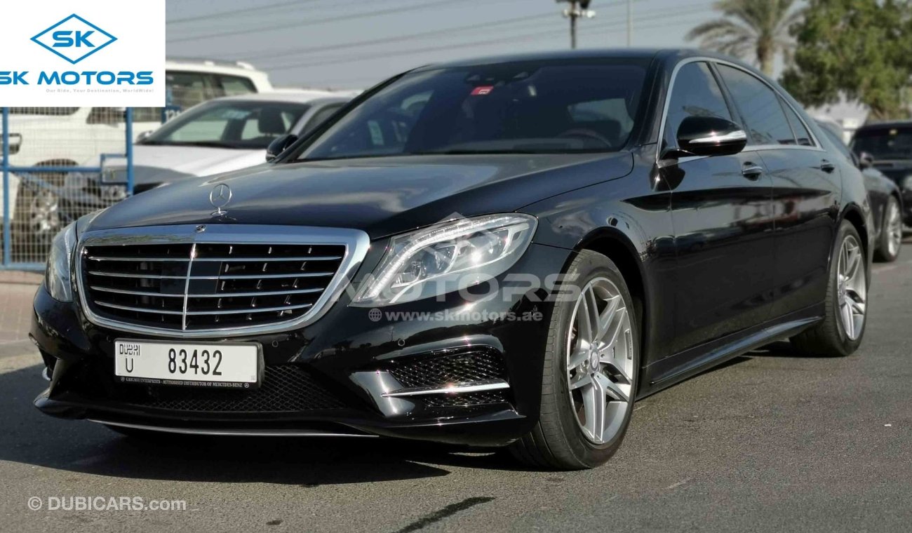 مرسيدس بنز S 400 3.0L Petrol, 19" Alloy Rims, Push Start, LED Head Lights, Cruise Control, LOT-977