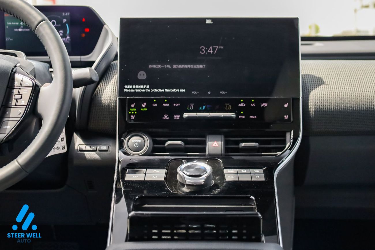 Toyota bZ4X 2024 Electric SUV | FWD | Chinese Specs | Brand New | 7-Airbags, Lane Assist & Advanced Safety