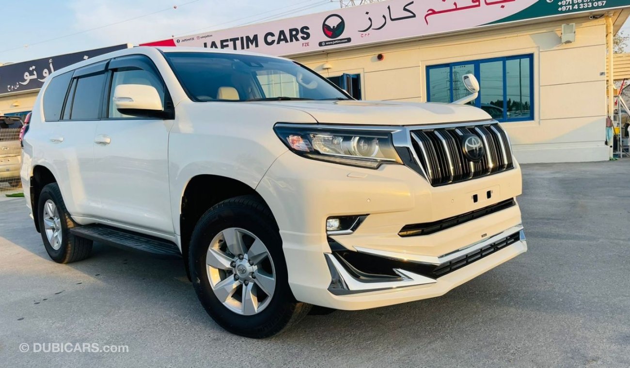 Toyota Prado 2018 Japan Imported- [Right-Hand Drive] Petrol 2.7CC Full-Option, Electric Seats, Radar, Sunroof.