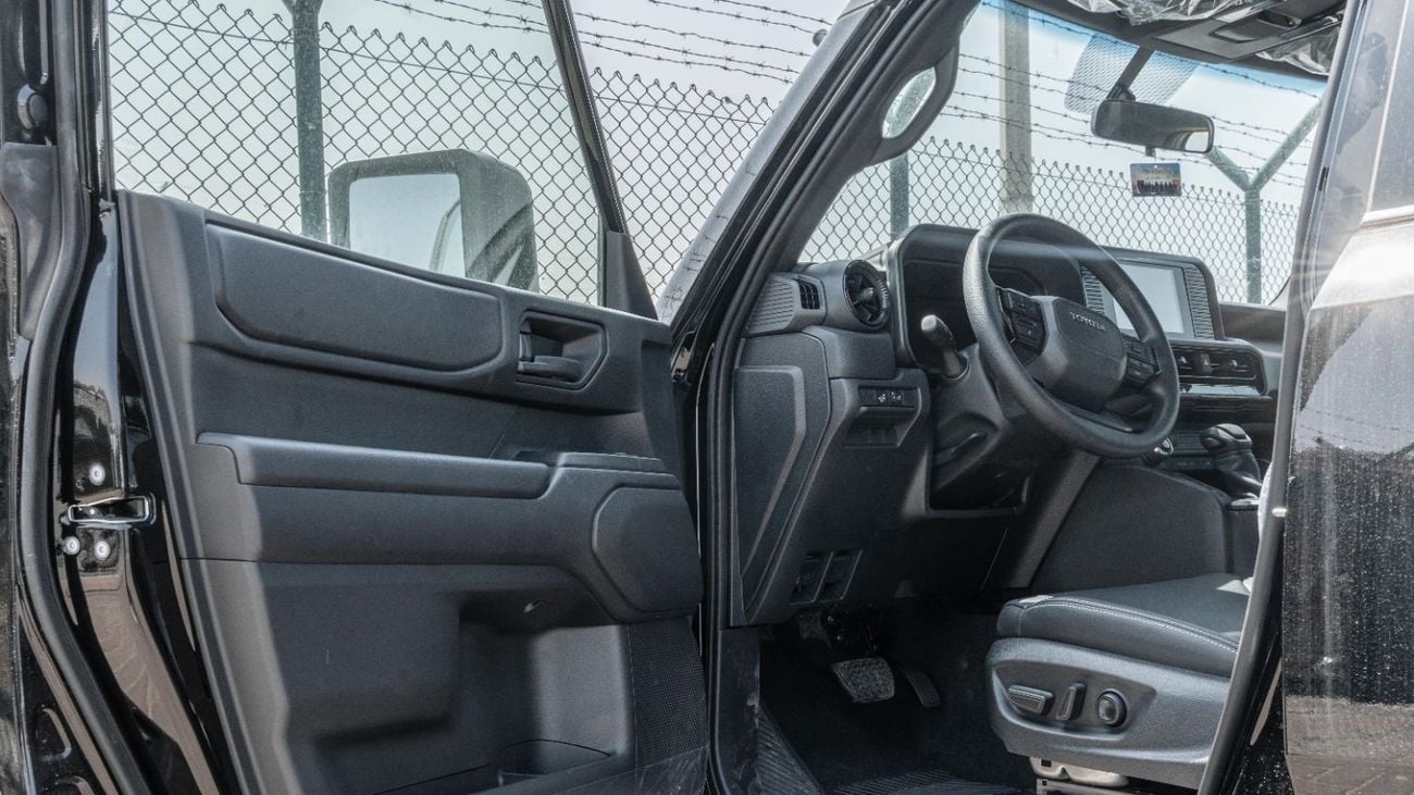 Toyota Prado 2026 Toyota Prado 2.4L Petrol (Black-Black) Mid Option