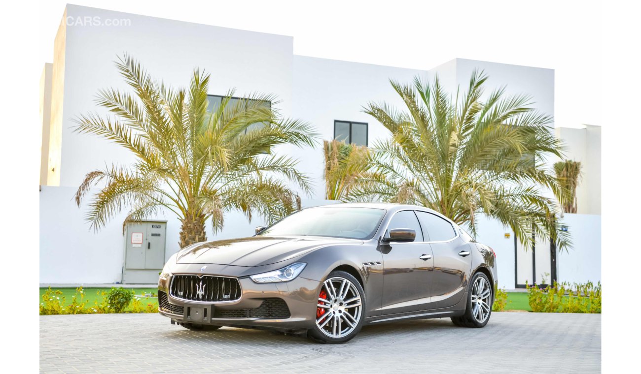 Maserati Ghibli SQ4 - 54,000 Kms Only! - AED 2,918 Per Month! - 0% DP