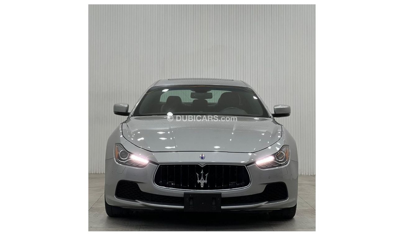 Maserati Ghibli 2014 Maserati Ghibli S, Full Maserati Service History, Low Kms, GCC