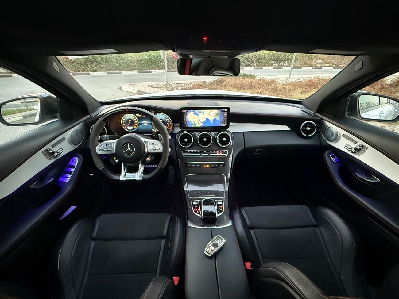 Mercedes-Benz C 43 AMG Std 3.0L MERCEDES BENZ C43 AMG 2021 EDITION AMG SEATS FULL OPTION IN VERY LOW MILEAGE WITH ONE YEAR