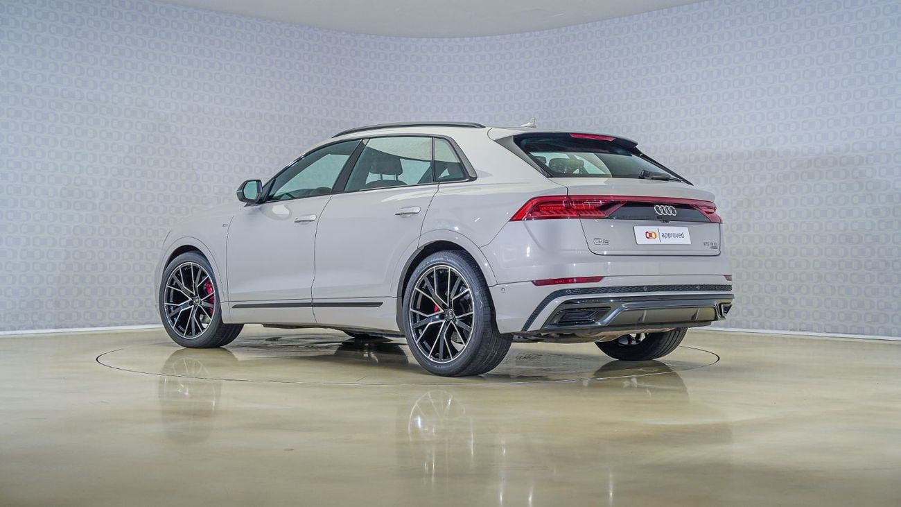 أودي Q8 | AED 4,545 PM | Warranty Feb 2028 | GCC